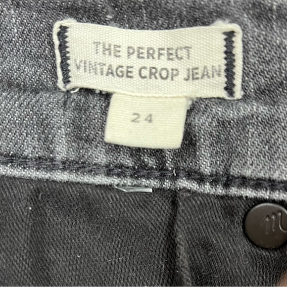 Madewell The Perfect Vintage Jean In Lunar Wash Size 24 - Picture 9 of 15